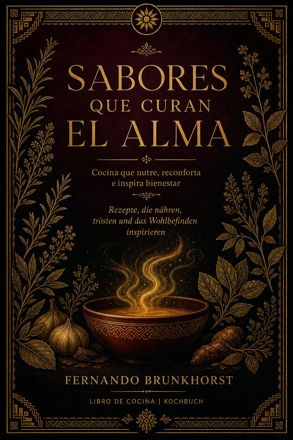 Portada de Sabores que Curan el Alma de Fernando Brunkhorst